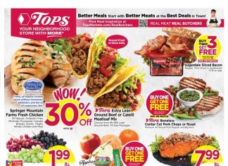 Tops Weekly Ad Mar 16 – Mar 22, 2025