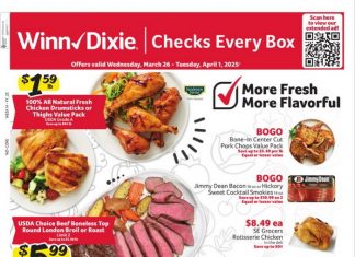 Winn-Dixie Weekly Ad Mar 26 – Apr 01, 2025