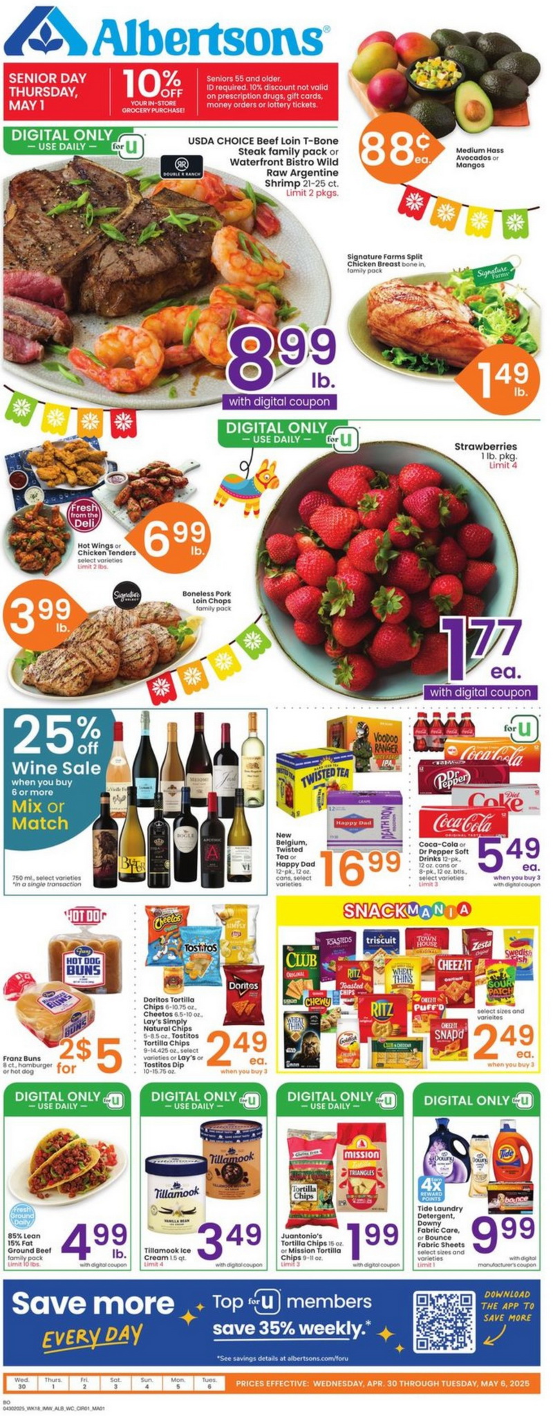 Albertsons Weekly Ad Apr 30 May 06, 2025