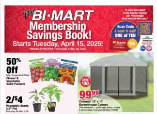 Bi-Mart Weekly Ad Apr 15 – Apr 28, 2025 (Easter Day Promotion Included)