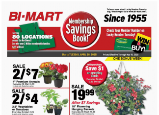 Bi-Mart Weekly Ad Apr 29 – May 19, 2025