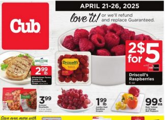 Cub Foods Weekly Ad Apr 21 – Apr 26, 2025