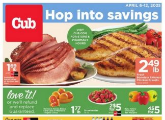 Cub Foods Weekly Ad Apr 06 – Apr 12, 2025 (Easter Promotion Included)