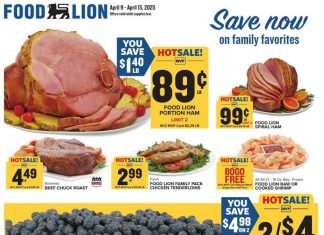 Food Lion Weekly Ad Apr 09 – Apr 15, 2025
