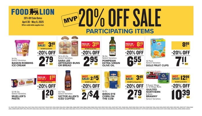Food Lion Weekly Ad Apr 30 – May 06, 2025