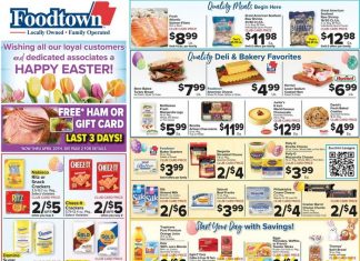 Foodtown Weekly Ad Apr 18 – Apr 24, 2025 (Easter Promotion Included)