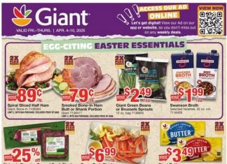 Giant Food Weekly Ad Apr 04 – Apr 10, 2025