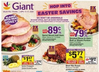 Giant Food Weekly Ad Apr 11 – Apr 17, 2025 (Easter Promotion Included)