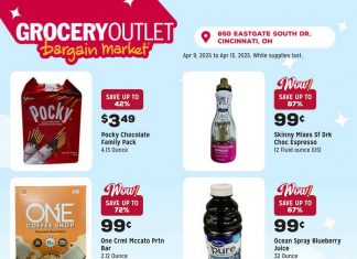 Grocery Outlet Weekly Ad Apr 09 – Apr 15, 2025
