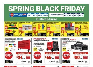Harbor Freight Spring Black Friday Sale Apr 07 – Apr 14, 2025