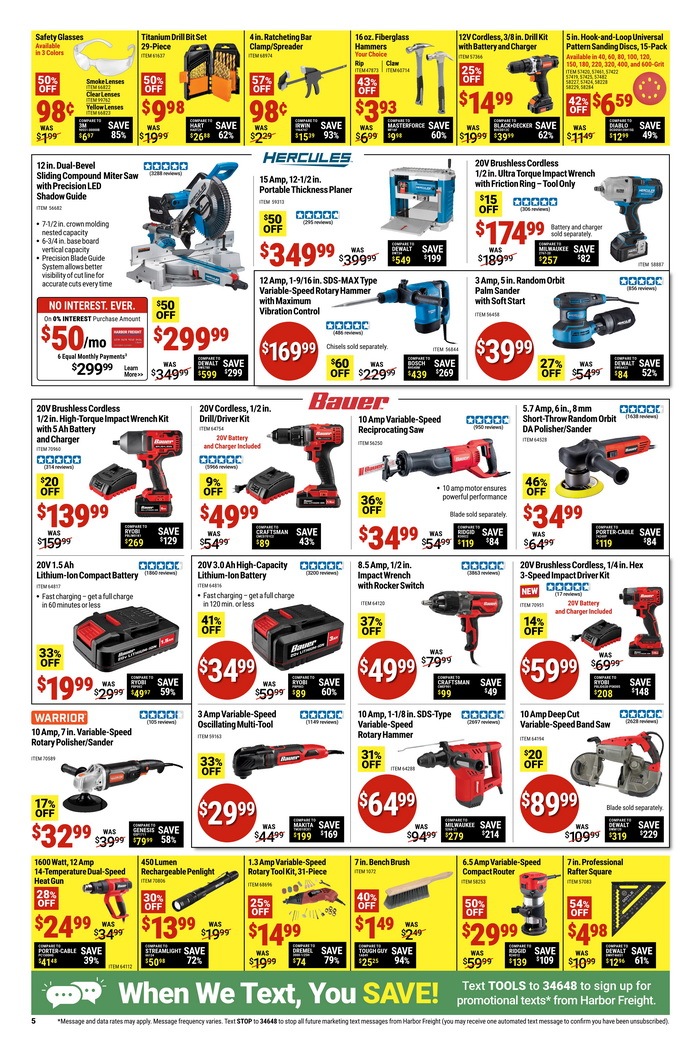 Harbor Freight Spring Black Friday Sale Apr 07 Apr 14 2025
