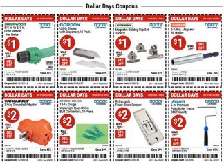 Harbor Freight Dollar Days Coupon Sale Apr 10 – Apr 23, 2025