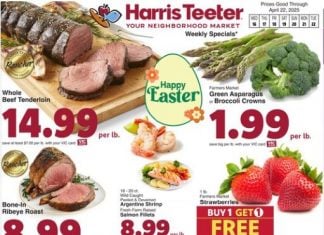 Harris Teeter Weekly Ad Apr 16 – Apr 22, 2025 (Easter Promotion Included)