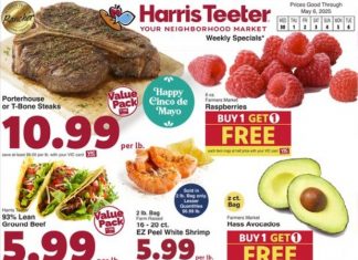 Harris Teeter Weekly Ad Apr 30 – May 06, 2025