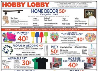 Hobby Lobby Weekly Ad Apr 27 – May 03, 2025
