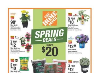 Home Depot Spring Deals Apr 24 – May 07, 2025