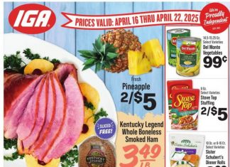 IGA Weekly Ad Apr 16 – Apr 22, 2025 (Easter Promotion Included)