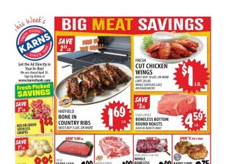 Karns Quality Foods Weekly Ad Apr 22 – Apr 28, 2025