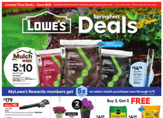 Lowe’s Weekly Ad Apr 03 – Apr 16, 2025