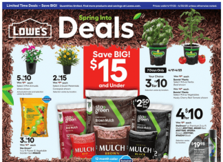 Lowe’s Weekly Ad Apr 17 – Apr 30, 2025