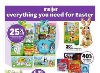 Meijer Easter Ad Apr 13 – Apr 20, 2025