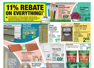 Menards Weekly Ad Apr 17 – Apr 27, 2025