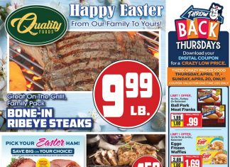 Quality Foods Weekly Ad Apr 16 – Apr 22, 2025 (Easter Promotion Included)