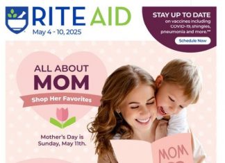 Rite Aid Weekly Ad May 04 – May 10, 2025 (Mother’s Day Promotion Included)