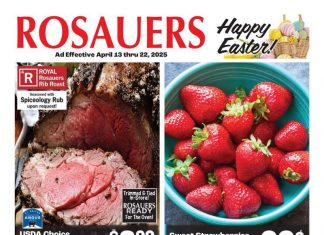 Rosauers Weekly Ad Apr 13 – Apr 22, 2025 (Easter Day Promotion Included)