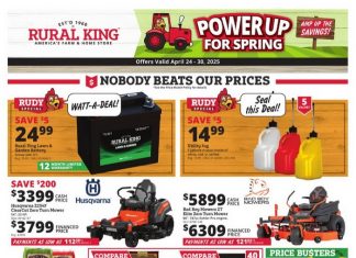 Rural King Weekly Ad Apr 24 – Apr 30, 2025