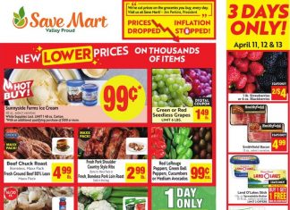 Save Mart Supermarkets Weekly Ad Apr 09 – Apr 15, 2025