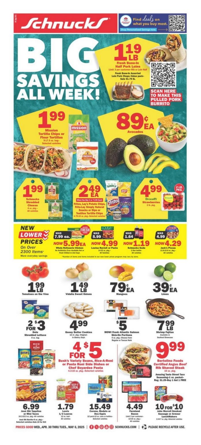 Schnucks Weekly Ad Apr 30 May 06, 2025
