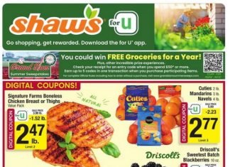 Shaw’s Weekly Ad Apr 04 – Apr 10, 2025 (Easter Day Promotion Included)