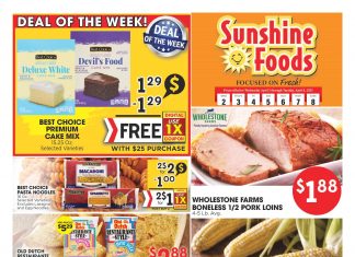 Sunshine Foods Weekly Ad Apr 02 – Apr 08, 2025
