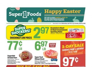 Super 1 Foods Weekly Ad Apr 16 – Apr 22, 2025 (Easter Promotion Included)