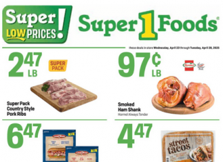 Super 1 Foods Weekly Ad Apr 23 – Apr 29, 2025