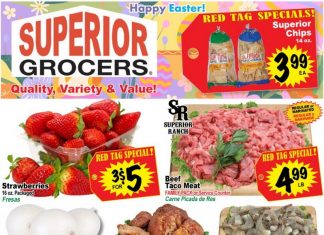 Superior Grocers Weekly Ad Apr 16 – Apr 22, 2025 (Easter Day Promotion Included)