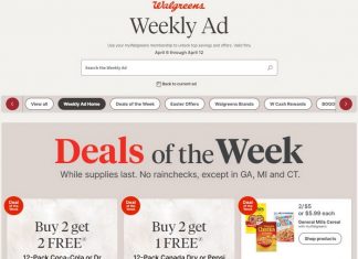 Walgreens Weekly Ad Apr 06 – Apr 12, 2025 (Easter Promotion Included)