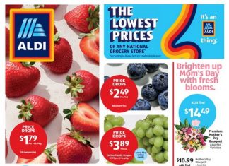 ALDI Weekly Ad May 07 – May 13, 2025 (Mother’s Day Promotion Included)