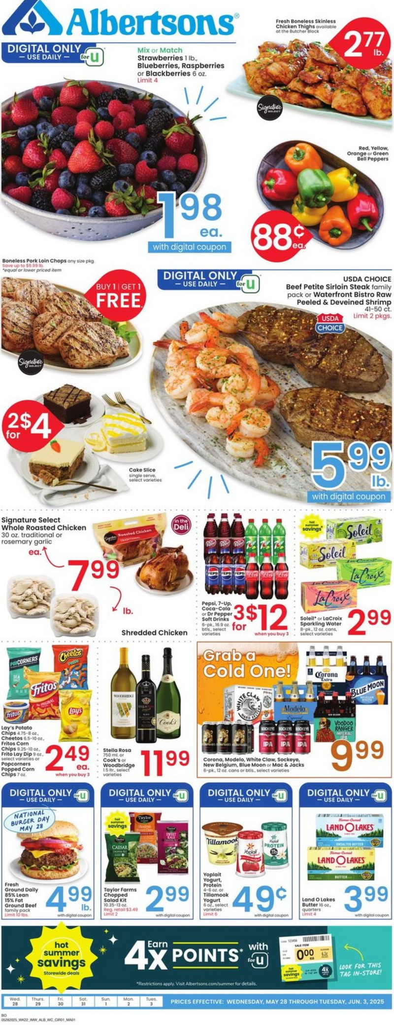 Albertsons Weekly Ad May 28 Jun 03, 2025