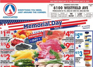 Associated Supermarkets Weekly Ad May 23 – May 29, 2025 (Memorial Day Promotion Included)