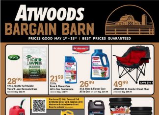 Atwoods Monthly Ad May 01 – May 31, 2025