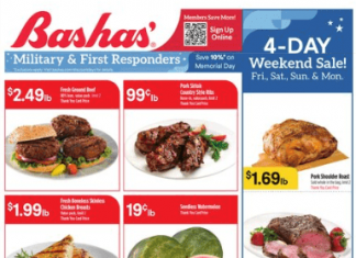 Bashas Weekly Ad May 21 – May 27, 2025 (Memorial Day Promotion Included)