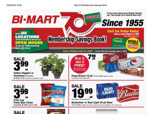 Bi-Mart Weekly Ad May 20 – Jun 02, 2025 (Memorial Day Promotion Included)