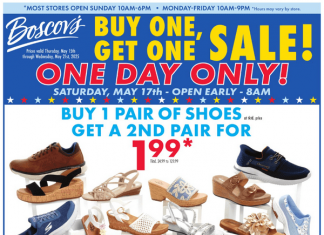 Boscov’s Weekly Ad May 15 – May 21, 2025 (Memorial Day Promotion Included)