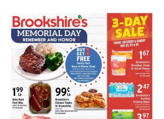 Brookshire’s Weekly Ad May 21 – May 27, 2025 (Memorial Day Promotion Included)