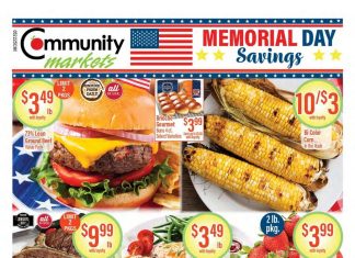 Community Markets Weekly Ad May 22 – May 28, 2025 (Memorial Day Promotion Included)