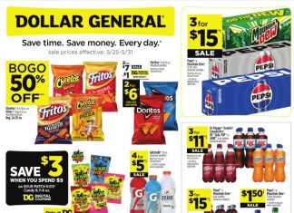 Dollar General Weekly Ad May 25 – May 31, 2025 (Memorial Day Promotion Included)