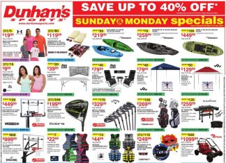 Dunham’s Sports Weekly Ad May 24 – May 29, 2025