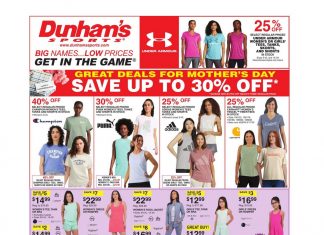 Dunham’s Sports Weekly Ad May 03 – May 08, 2025 (Mother’s Day Promotion Included)